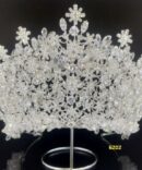 Bold Zirconia Tiara / Crystal(preorder)